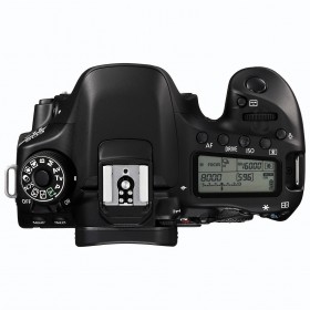 Canon EOS 80D ( Black ) Digital SLR Camera + KIT EF-M18-55mm f/3.5-5.6 IS STM
